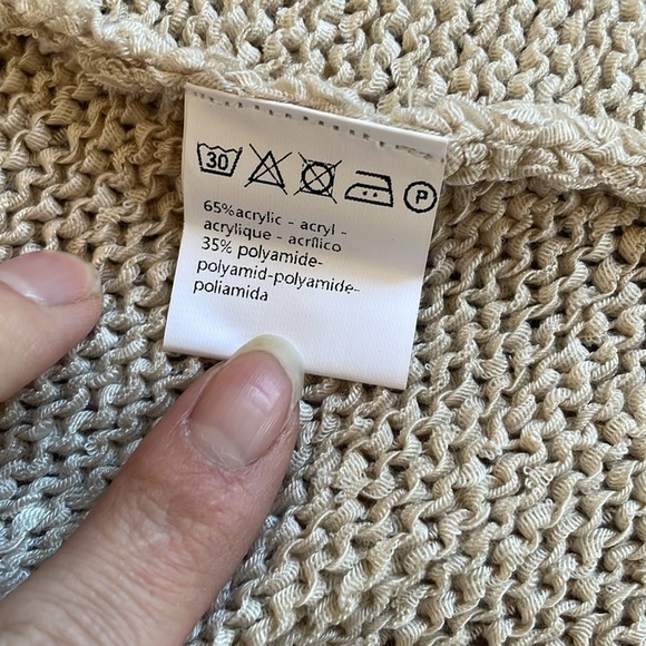 Ivy Beau Boho Crochet Open Knit Maxi Cardigan - Picture 8 of 12